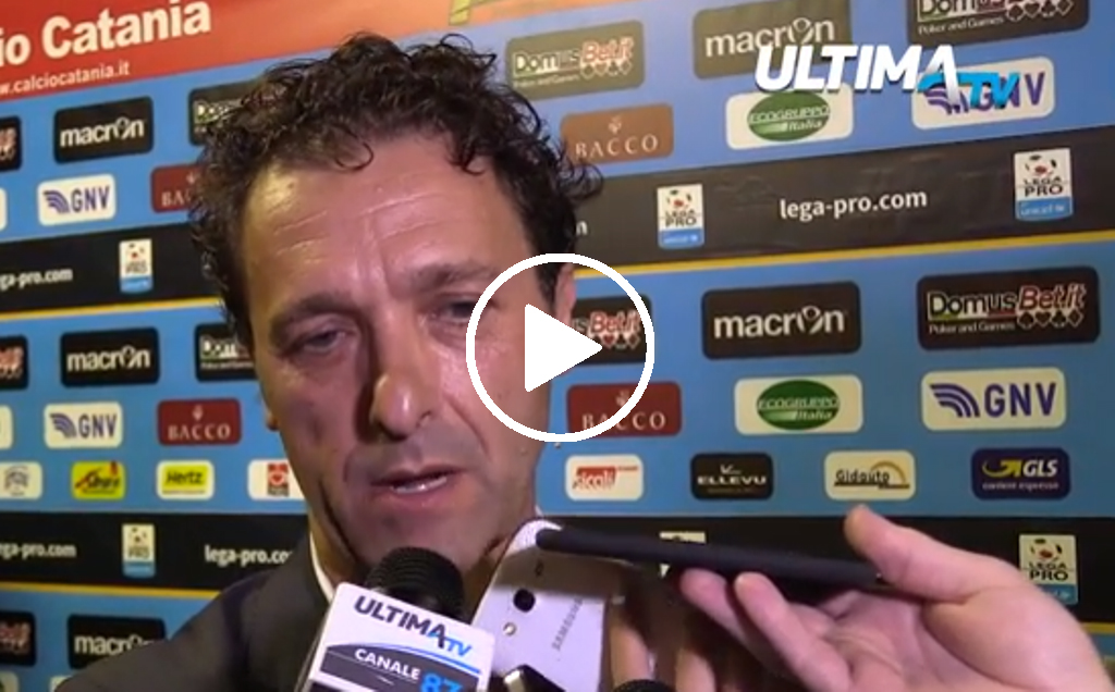 Catania-Vibonese, tutte le interviste del dopo partita – VIDEO – Ultima TV